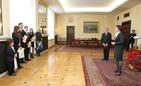 Przyjęcie gratulacji w gabinecie marszałek Sejmu