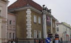 Budynek Teatru im. Wandy Siemaszkowej (dawna siedziba Towarzystwa Gimnastycznego Sokół) przed 2006 rokiem. Fot. KZ