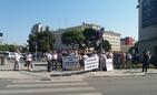 „Nie przenoście na Ferenca do Rzeszowa” - manifestacja pod biurem Platformy Obywatelskiej