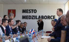 Spotkanie w Urzędzie Miasta Medzilaborce. Fot. Michal Mielniczuk