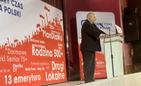 Jarosław Kaczyński na konwencji w Krośnie. Fot. Twitter/@pisorgpl