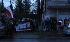 Manifestacja narodowców przed konsulatem Ukrainy