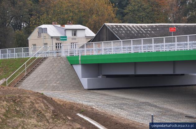 Nowy most w Bziance, droga wojewódzka 887 Rymanów – Daliowa. Fot. Skanska