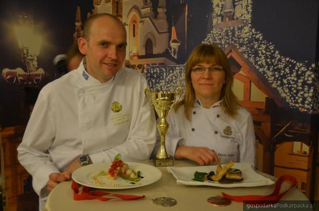 Grzegorz Bąk i Dorota Pajęcka z restauracji Hotelu Ambasadorskiego . Fot. Krzysztof Zieliński