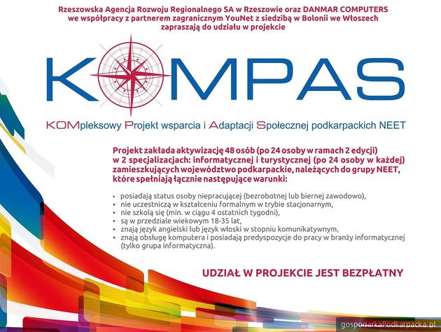 Projekt „Kompas” - szkolenia turystyczne i informatyczne