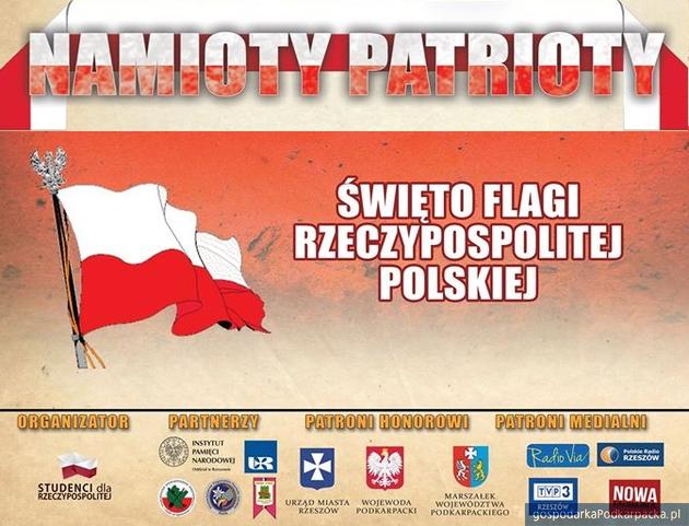 „Namioty Patrioty” - Dzień Flagi w Rzeszowie