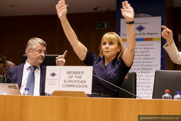 Komisarz Unii Europejskiej Elżbieta Bieńkowska. Fot. Komitet Regionów