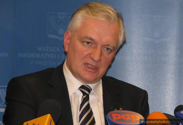 Minister sprawiedliwości Jarosław Gowin, fot. Adam Cyło