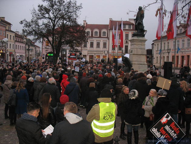 Akcja „Strajk kobiet” w Rzeszowie