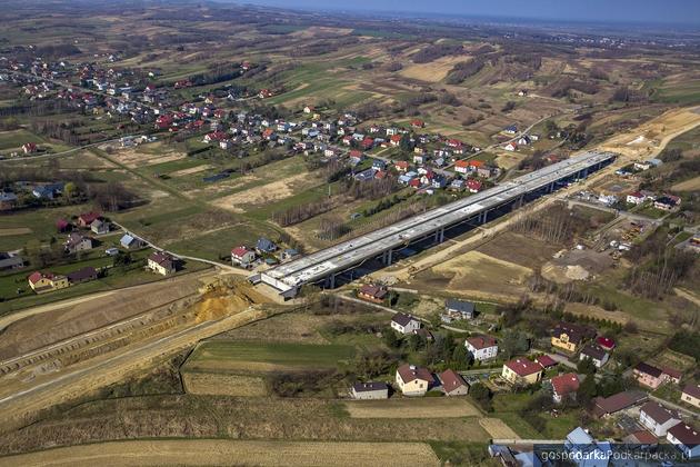 Postęp prac na budowie S19 Świlcza - Rzeszów Południe