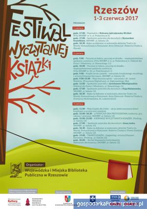 „Festiwal Wyczytanej Książki” od 1 do 3 czerwca 2017