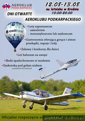 Dni Otwarte Aeroklubu Podkarpackiego 2017