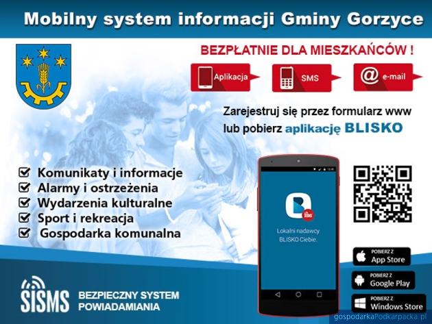 Mobilny system informacji w Gorzycach 