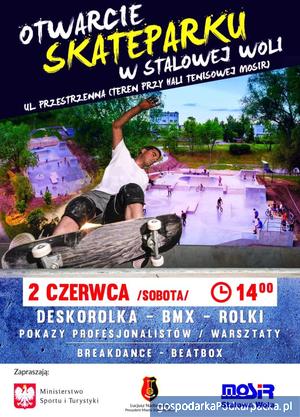 Otwarcie nowego skateparku w Stalowej Woli