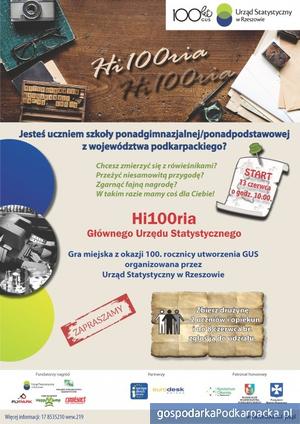 „Hi100ria Głównego Urzędu Statystycznego” - gra miejska w Rzeszowie