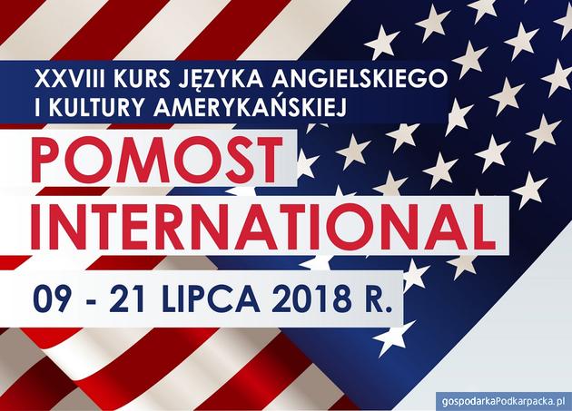 Kurs Języka Angielskiego i Kultury Amerykańskiej „Pomost International” 2018 w Rzeszowie