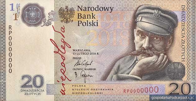 Nowy banknot kolekcjonerski NBP – „Niepodległość” z Józefem Piłsudskim