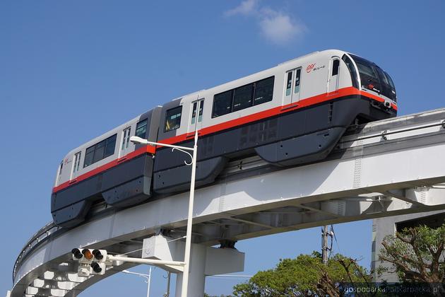 Monorail na Okinawie (Japonia). Fot. Pixabay/CC0