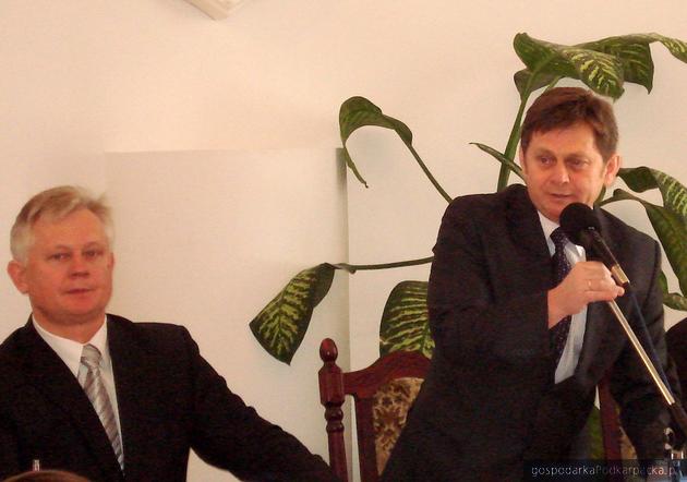 Od lewej Józef Sroka i Waldemar Ślusarczyk