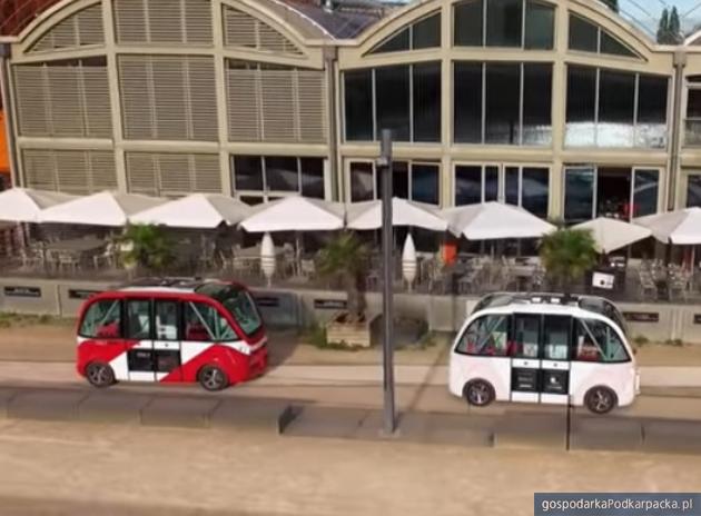 Autonomiczny minibus w Rzeszowie. Miasto szuka natchnienia w Lyonie