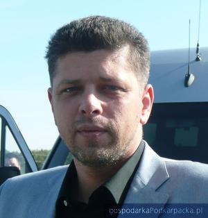 Grzegorz Domaradzki z firmy Budimex, dyrektor kontraktu Rzeszów-Dębica. Fot. Rafał Mrozowicz