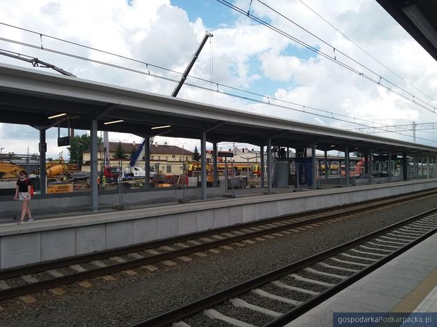 Stacja Rzeszów Główny – trzeci peron już w budowie 
