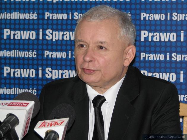 Jarosław Kaczyński, fot. Adam Cyło