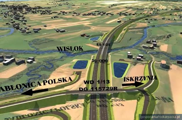 Zobacz wizualizacje z przebiegiem drogi S19 na odcinkach Domaradz-Miejsce Piastowe i Miejsce Piastowe-Dukla