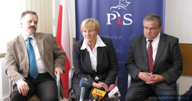 Waldemar Paruch, Józefina Hrynkiewicz i Stanisław Ożóg