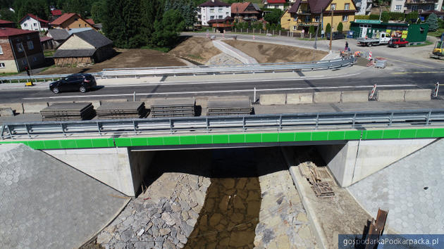 Kończy się budowa mostu w Jasienicy Rosielnej