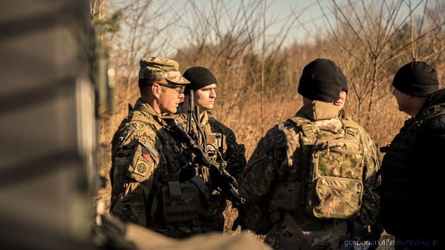 Trwają polsko-amerykańskie ćwiczenia wojskowej w Nowej Dębie