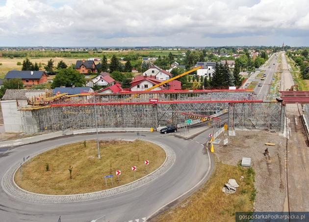 Konstrukcja nowego wiaduktu. fot. Krzysztof Dzidek