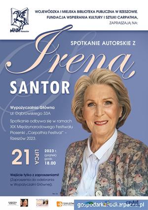 Spotkanie autorskie z Ireną Santor w Rzeszowie
