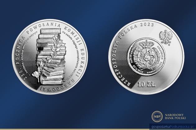 „250. rocznica powołania Komisji Edukacji Narodowej” - nowa moneta kolekcjonerska NBP i Banku Litwy
