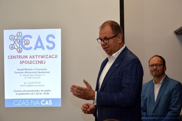 Prezydent Przemyśla Wojciech Bakun podczas otwarcia CAS. Fot. przemysl.pl