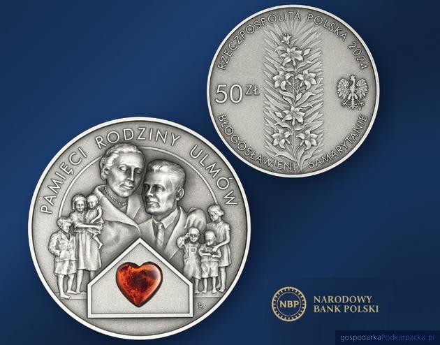 „Pamięci Rodziny Ulmów” - nowa moneta kolekcjonerska NBP