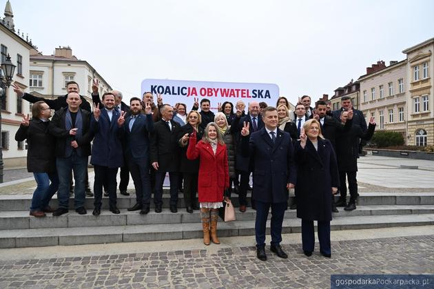 Koalicja Obywatelska zaprezentowała kandydatów do Rady Miasta Rzeszowa