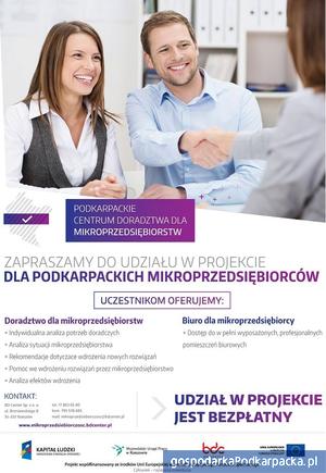 Rusza Podkarpackie Centrum Doradztwa dla Mikroprzedsiębiorstw